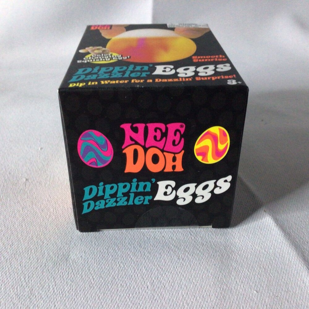 Nee Doh Smooth Sunrise Dippin Dazzler Eggs 2.5” Toy (1 egg per order) - Picture 6 of 6